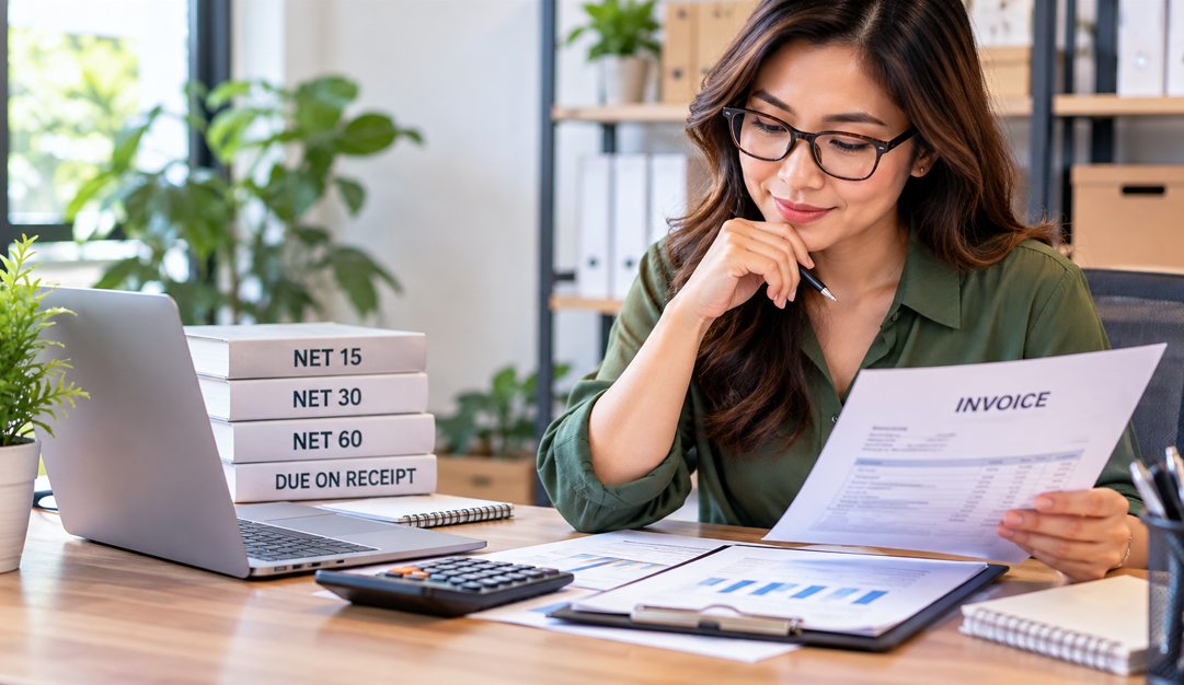 Focused Office Invoice Review