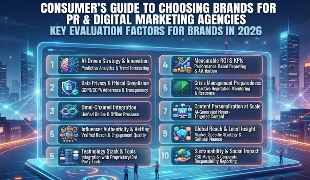 Top 10 PR and Digital Marketing Agencies