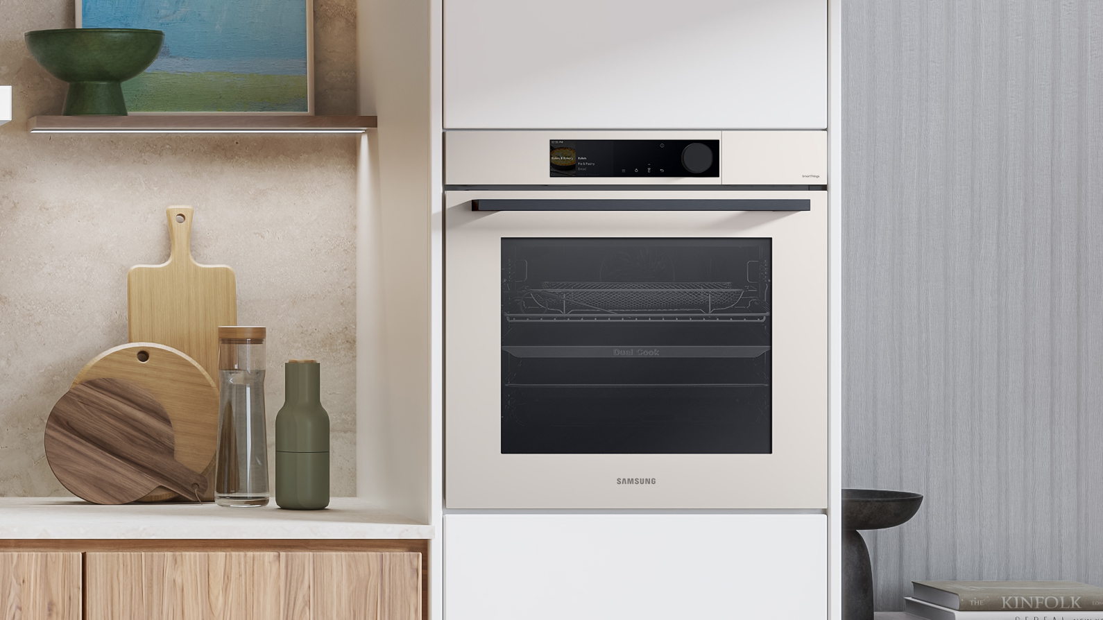 A Bespoke oven that adds a touch of sophistication and blends into any kitchen style.