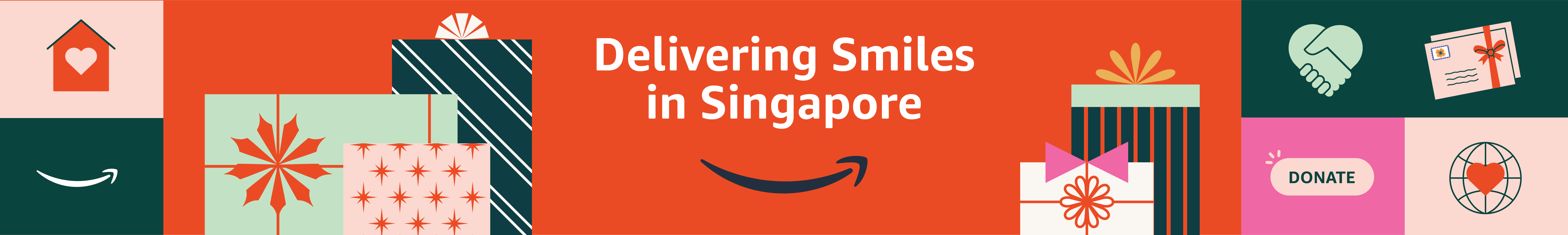 AmazonSG Delivering Smiles Banner