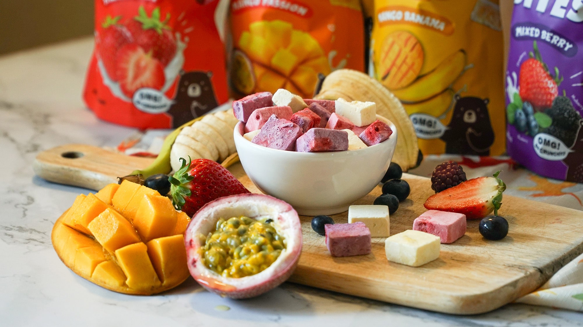Snacking Just Got Cleaner – Hey! Chips Launches Freeze-dried Fruit Bites