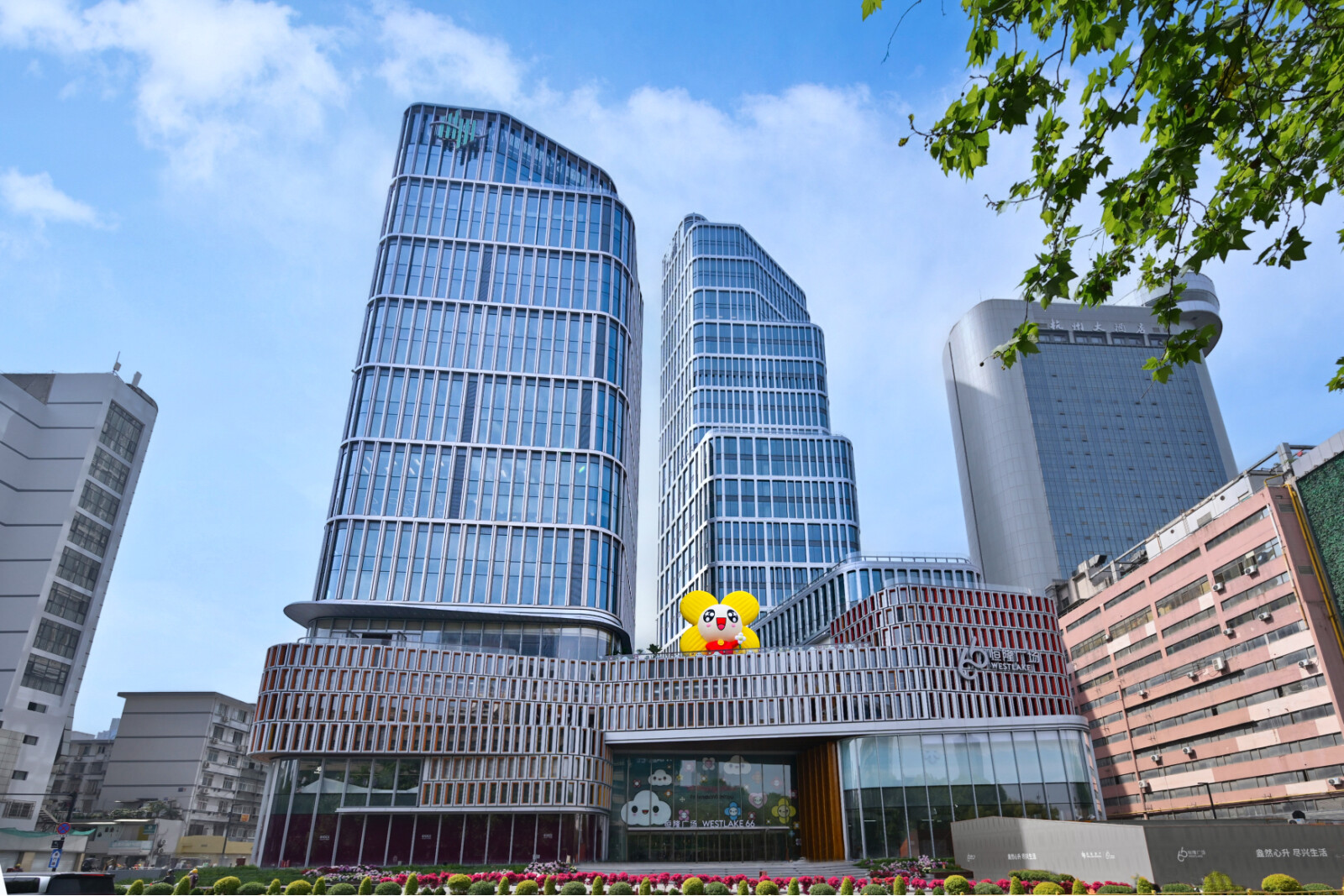 Exterior view of Westlake 66 in Hangzhou
