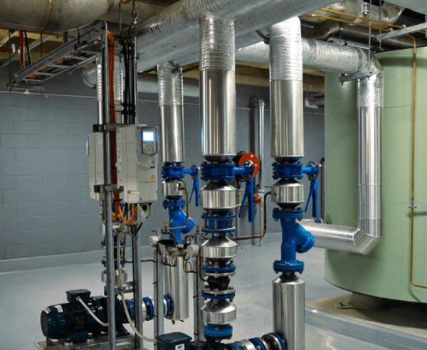 More ABB drives installed inside the central cooling plant. Image courtesy of IPD. More ABB drives installed inside the central cooling plant. Image courtesy of IPD.