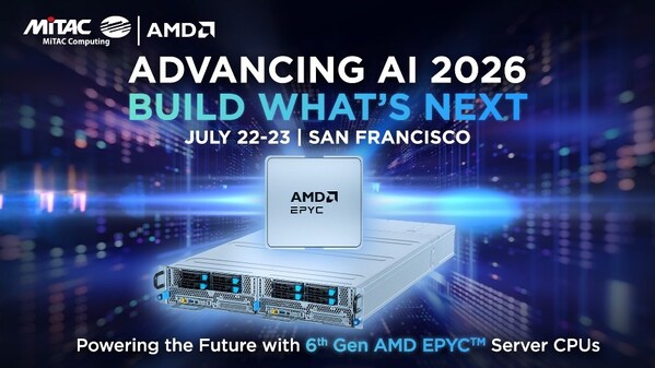 MiTAC Computing Advances Agentic AI Infrastructure with 6th Gen AMD EPYC Server CPUs MiTAC Computing Advances Agentic AI Infrastructure with 6th Gen AMD EPYC Server CPUs