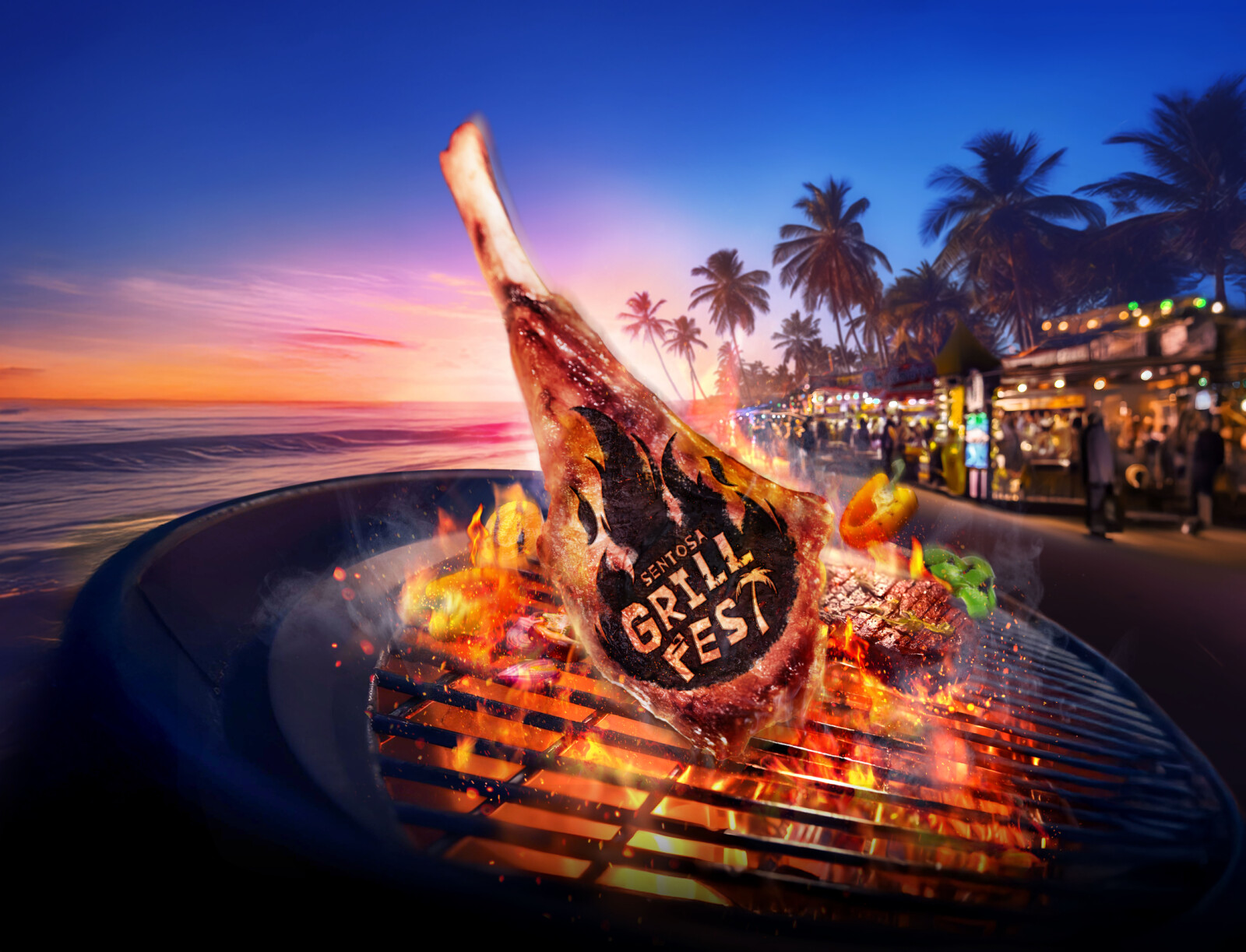 Sentosa GrillFest 2026 Returns with Its Largest Line-Up Yet: 42 Food Vendors, First-Ever Omakase-Inspired Beachfront Dining and Returning Crowd Favourites