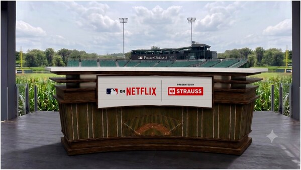 STRAUSS is presenting sponsor of Netflix’s MLB at Field of Dreams. STRAUSS is presenting sponsor of Netflix’s MLB at Field of Dreams.