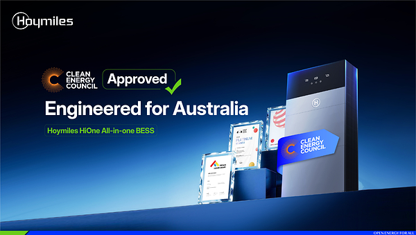 Hoymiles HiOne gains CEC approval Hoymiles HiOne gains CEC approval