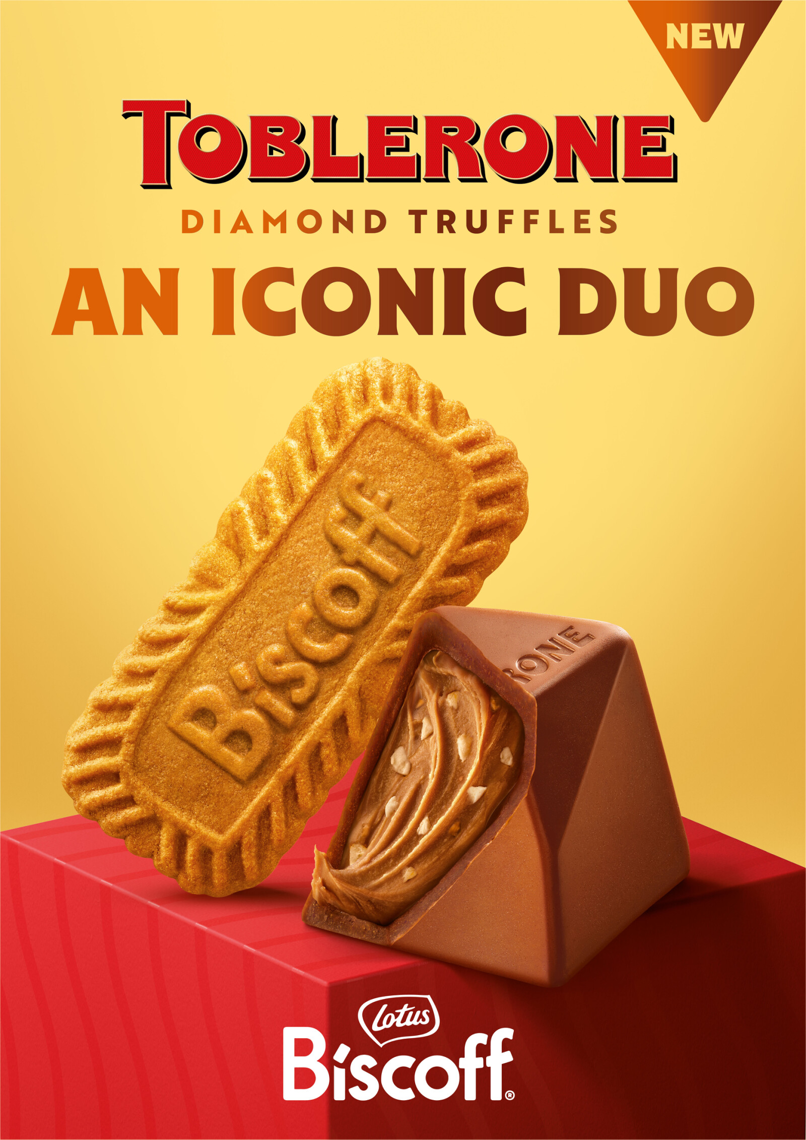 An Iconic Duo: Toblerone Launches Pralines with Biscoff®