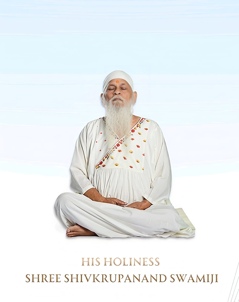His Holiness H.H. Shree Shivkrupanand Swamiji His Holiness H.H. Shree Shivkrupanand Swamiji