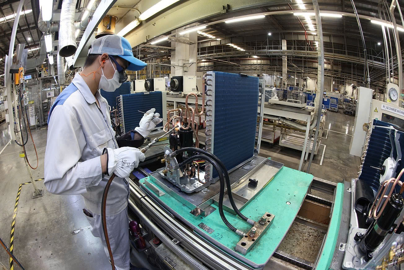 A corner of Daikin
