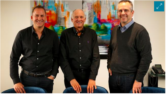 Ashley Krongold, CEO Krongold Group; Lionel Krongold Chairman Krongold Group and Kurt Knackstedt CEO Troovo Ashley Krongold, CEO Krongold Group; Lionel Krongold Chairman Krongold Group and Kurt Knackstedt CEO Troovo