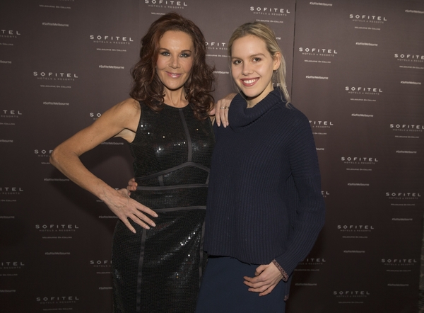 Rhonda Burchmore and her daughter Lexi at the Sofitel 20th Anniversary in Melbourne Cocktail Party Rhonda Burchmore and her daughter Lexi at the Sofitel 20th Anniversary in Melbourne Cocktail Party